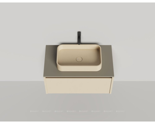 Тумба под раковину Salini Domino 80 27D108INF со столешницей