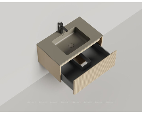 Тумба под раковину Salini Domino 80 27D108ONF со столешницей