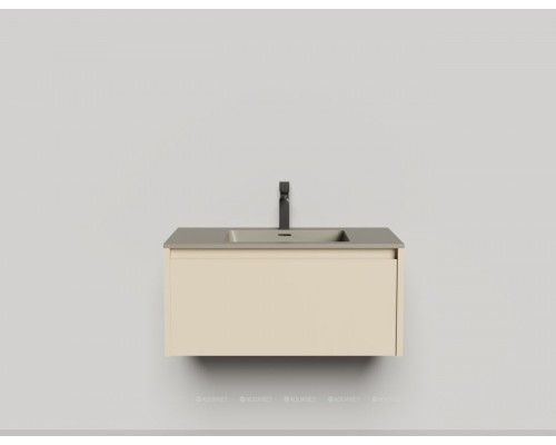 Тумба под раковину Salini Domino 80 27D108ON со столешницей