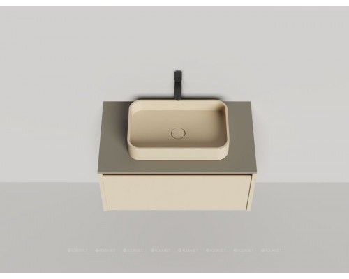 Тумба под раковину Salini Domino 80 27D108ON со столешницей