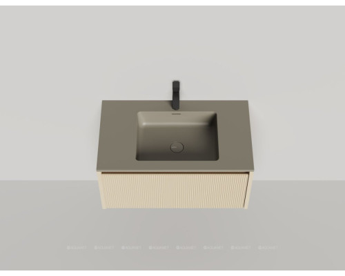 Тумба под раковину Salini Domino 80 27D108 со столешницей