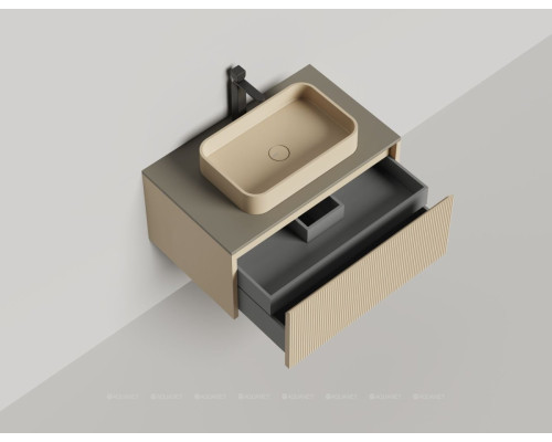 Тумба под раковину Salini Domino 80 27D108 со столешницей