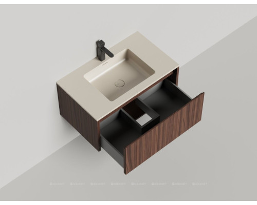 Тумба под раковину Salini Domino 80 27D208INF со столешницей