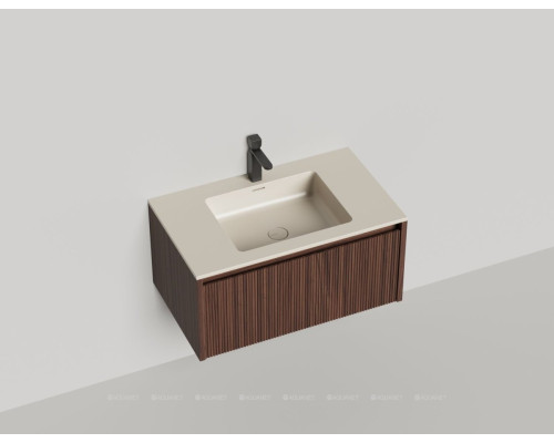 Тумба под раковину Salini Domino 80 27D208ON со столешницей