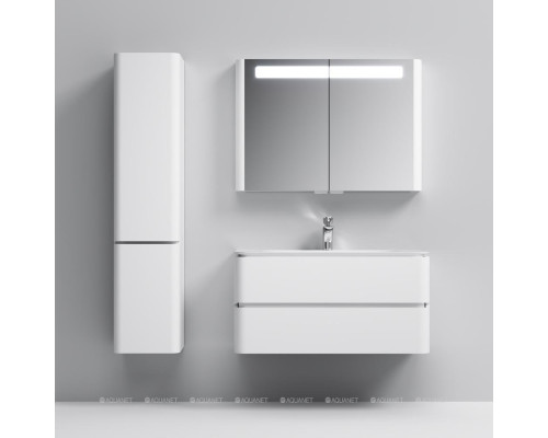 Тумба по раковину Am.Pm Sensation 100 см, белый, глянец