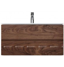 Тумба по раковину Am.Pm Sensation 100 см, орех, текстурированная