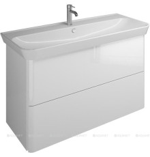 Тумбы с раковиной Burgbad Iveo 120 Белый глянецевый