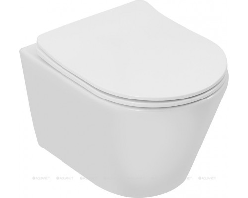 Унитаз подвесной Aquanet Atago 3.0 Tornado белый