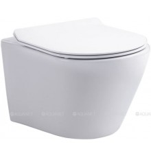 Унитаз подвесной Aquanet Atago W Short Tornado белый