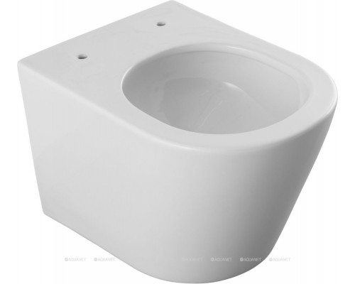 Унитаз подвесной Aquanet Atago W Short Tornado белый