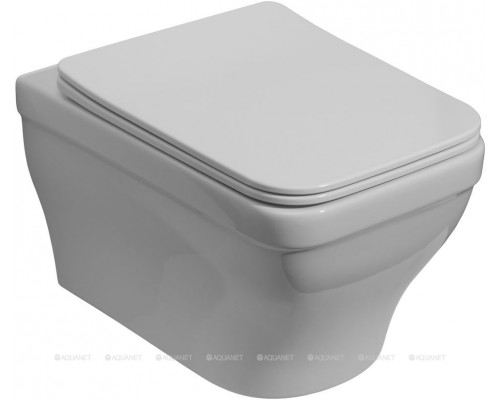 Унитаз подвесной Aquanet Elegant Rimless Elegant W LX-1163 Soft Close