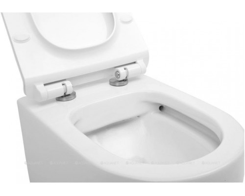 Унитаз подвесной Aquanet Rimless Cetus-W BL-102N-WHT