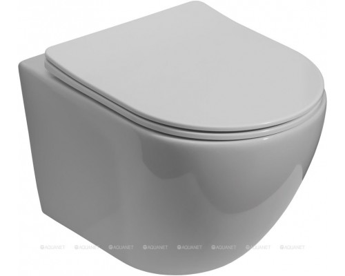 Унитаз подвесной Aquanet Rimless Cetus W Short LX-1900