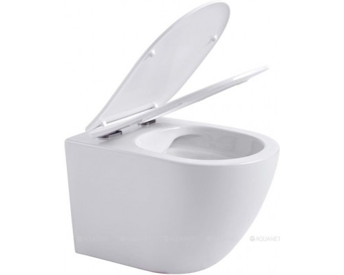 Унитаз подвесной Aquanet Rimless Cetus W Short LX-1900