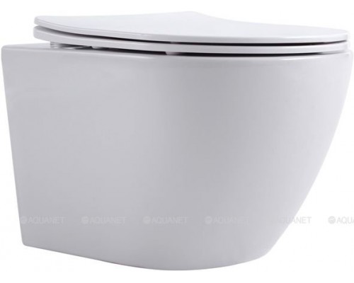 Унитаз подвесной Aquanet Rimless Cetus W Short LX-1900