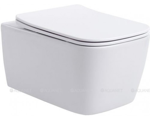 Унитаз подвесной Aquanet Rimless Tavr 2.0 W LX-1907