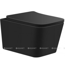 Унитаз подвесной Aquanet Tavr Rimless Tavr 2.0 W LX-1907MB Soft Close