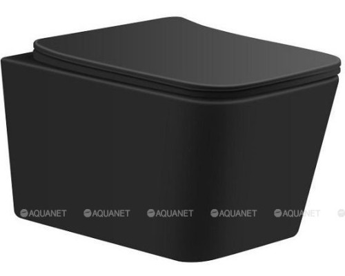 Унитаз подвесной Aquanet Tavr Rimless Tavr 2.0 W LX-1907MB Soft Close