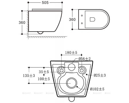 Унитаз подвесной Vincea Esse VT1-211