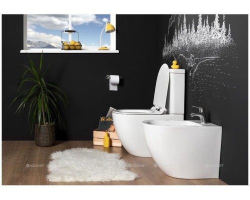 Унитаз-компакт Aquanet Rimless Cetus-C1 BL-102N-TPT