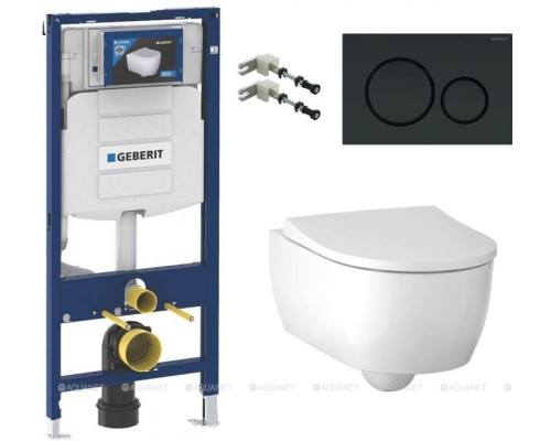 Унитаз с инсталляцией Geberit Icon 500.300.82.1