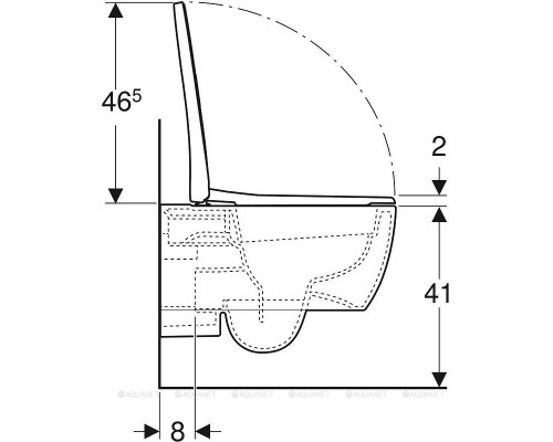 Унитаз с инсталляцией Geberit Icon 500.300.82.1