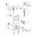 Унитаз с инсталляцией Grohe Rapid SET-Rapid-L6W с клавишей смыва