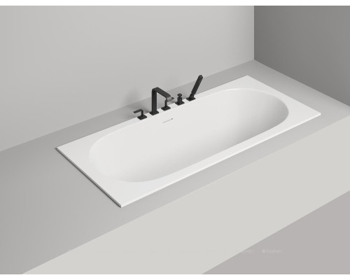 Ванна из искусственного камня Salini Ornella Axis Kit 180x80 103521M