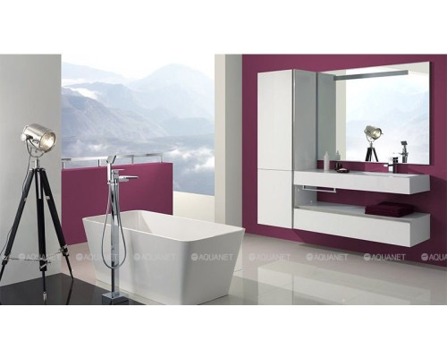 Ванна из искусственного мрамора Dolomite Стилло Сталь 150х67