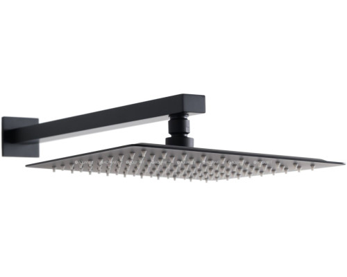 Верхний душ Allen Brau Infinity 5.21019-31 черный матовый