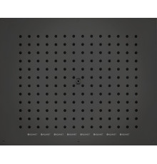 Верхний душ Bossini Dream Rectangular H38391.073 черный матовый