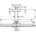 Верхний душ Hansgrohe Raindance Е Air 300 1jet 26250000