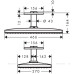Верхний душ Hansgrohe Rainmaker Select 460 1jet 24002400