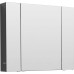 Зеркальный шкаф Aquanet Алвита 100 серый антрацит