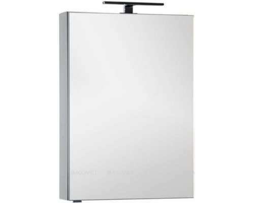 Зеркальный шкаф Aquanet Алвита 60 серый антрацит