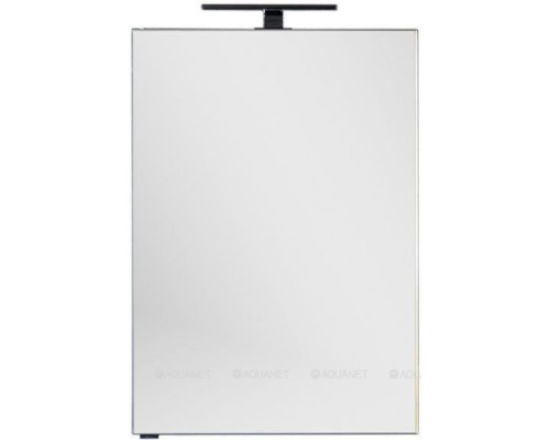 Зеркальный шкаф Aquanet Алвита 60 серый антрацит