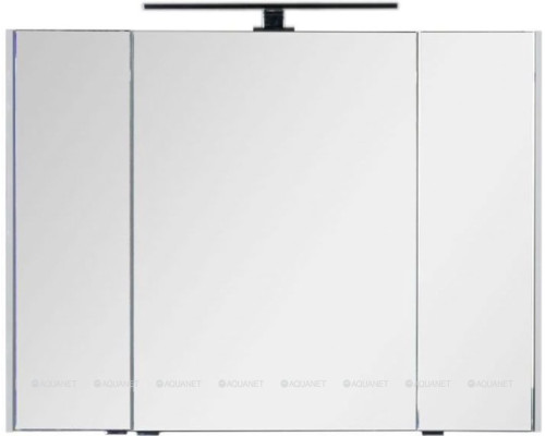 Зеркальный шкаф Aquanet Латина 100 белый