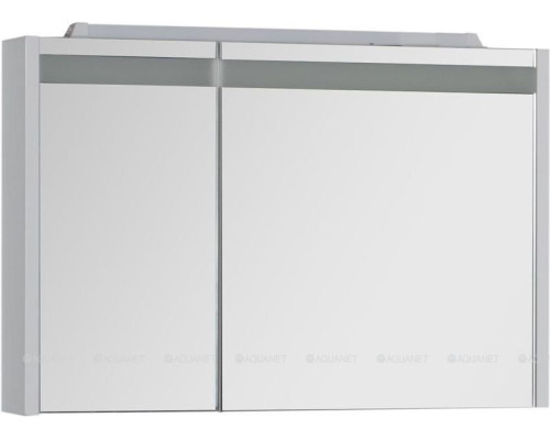 Зеркальный шкаф Aquanet Лайн 90 R белый