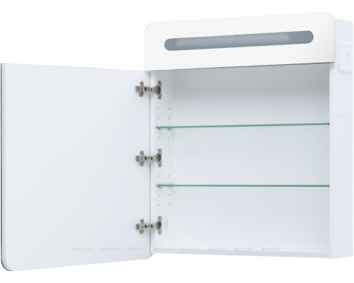 Зеркальный шкаф Aquanet Лукка 70 белый