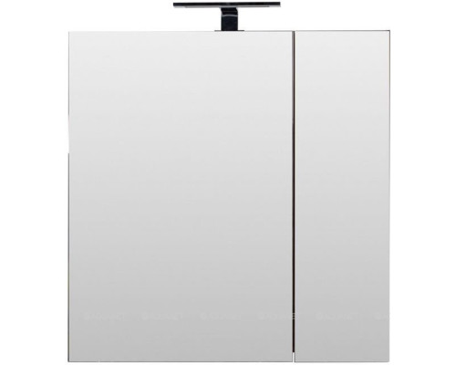 Зеркальный шкаф Aquanet Нью-Йорк 85 орех