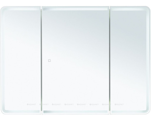 Зеркальный шкаф Aquanet Оптима 110 с LED подсветкой