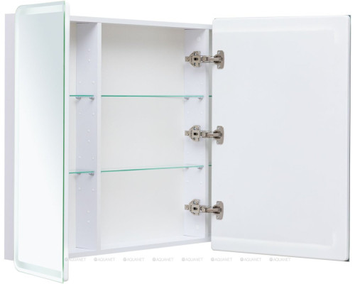 Зеркальный шкаф Aquanet Оптима 110 с LED подсветкой