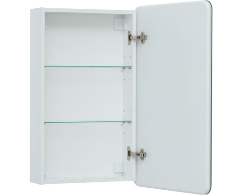 Зеркальный шкаф Aquanet Оптима 50 с LED подсветкой