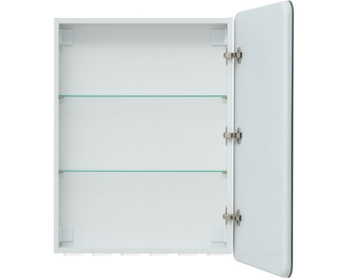 Зеркальный шкаф Aquanet Оптима 60 с LED подсветкой