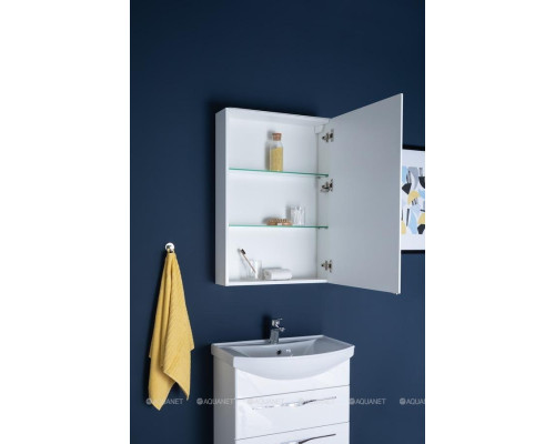 Зеркальный шкаф Aquanet Орлеан 60 белый