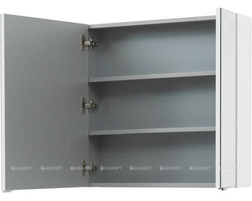 Зеркальный шкаф Aquanet Порто 70 белый