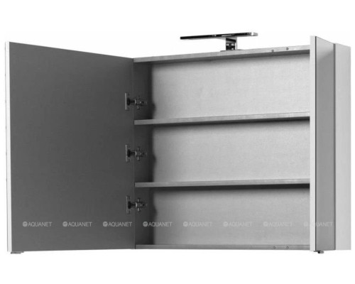 Зеркальный шкаф Aquanet Порто 80 белый