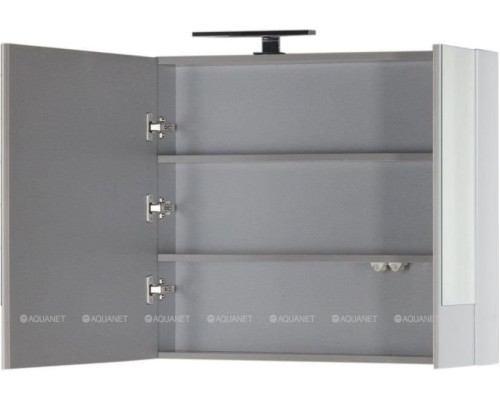 Зеркальный шкаф Aquanet Верона 100 белый