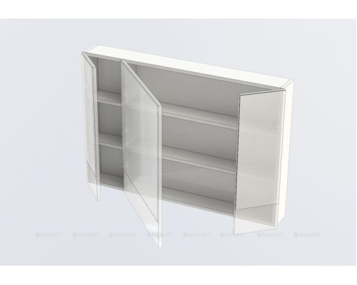 Зеркальный шкаф Aquanet Верона 100 белый