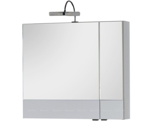 Зеркальный шкаф Aquanet Верона 75 белый